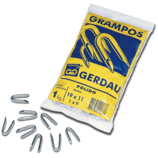 Grampo Galvanizado P/ Cerca 1Kg Gerdau