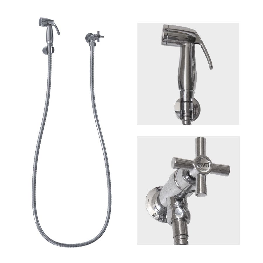 Ducha Higienica Cruzeta ABS Cromada 3286 ...