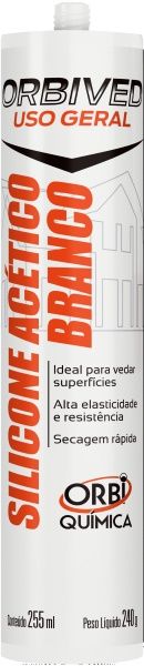 Silicone Acetico BR 240G Orbi 