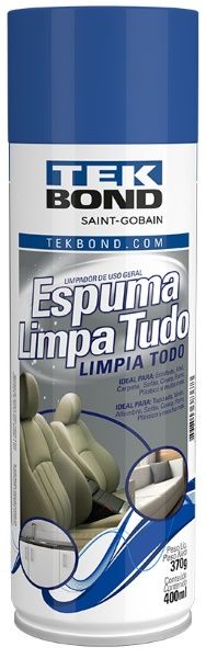Espuma Limpa Tudo 370G Tekbond