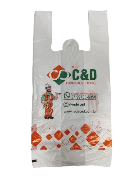 Sacola Personalizada 50X60 Rede C&D