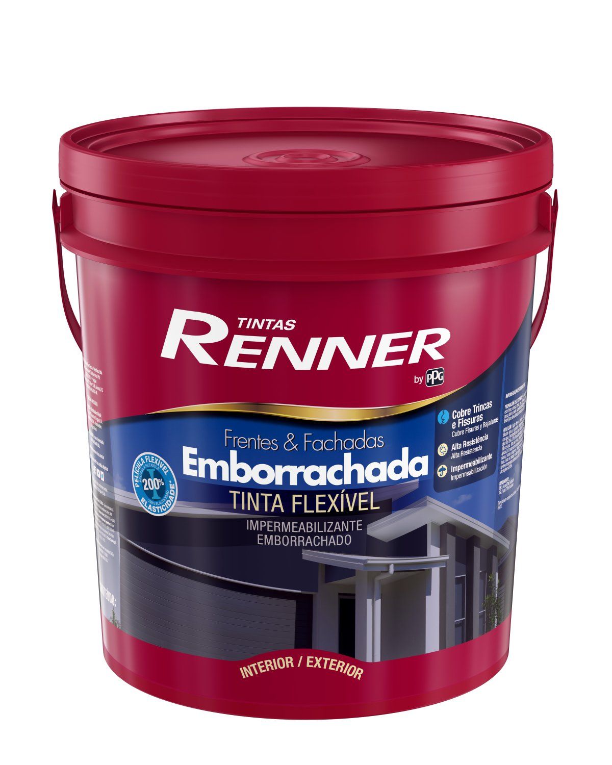 Tinta Emborrachada BRanco Fsc 18L Renner 