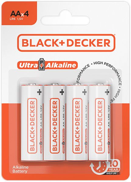 Pilha Alcalina Aa Blister C/04 B&D
