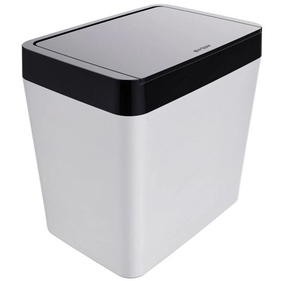 Lixeira Smart 05L Bco/PT Crippa
