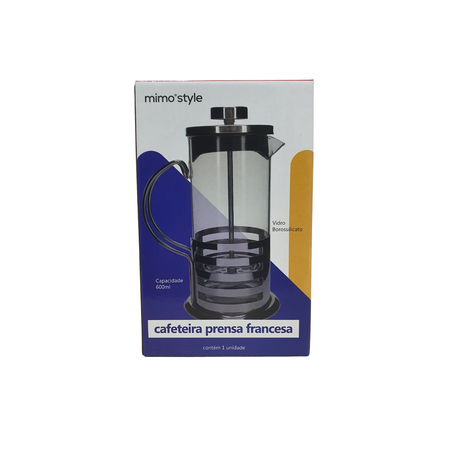 Cafeteira Prensa Fran Inox 600Ml Af22427 ...