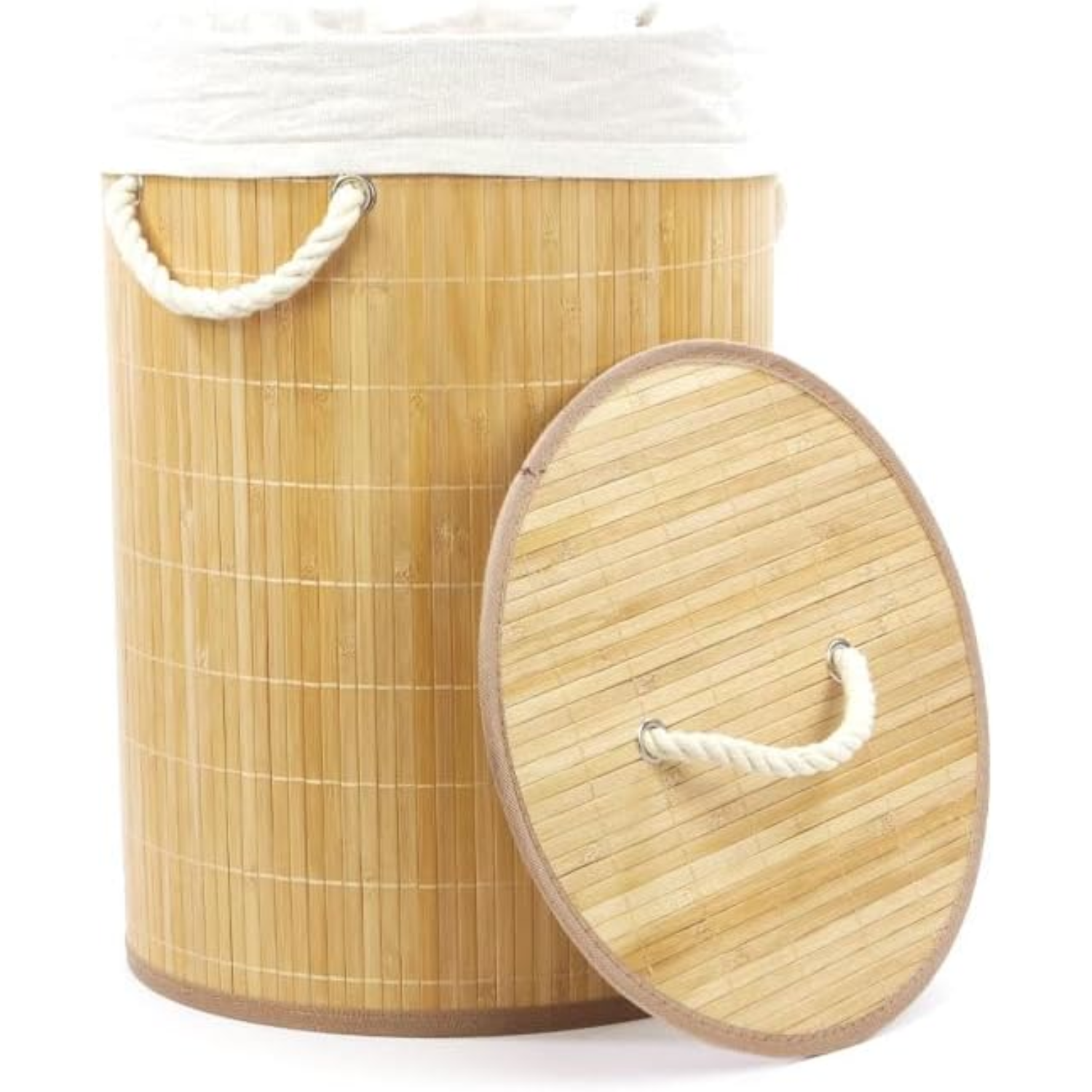 Cesto Bambu C/Tampa Red Clara Bm23263 Mimo