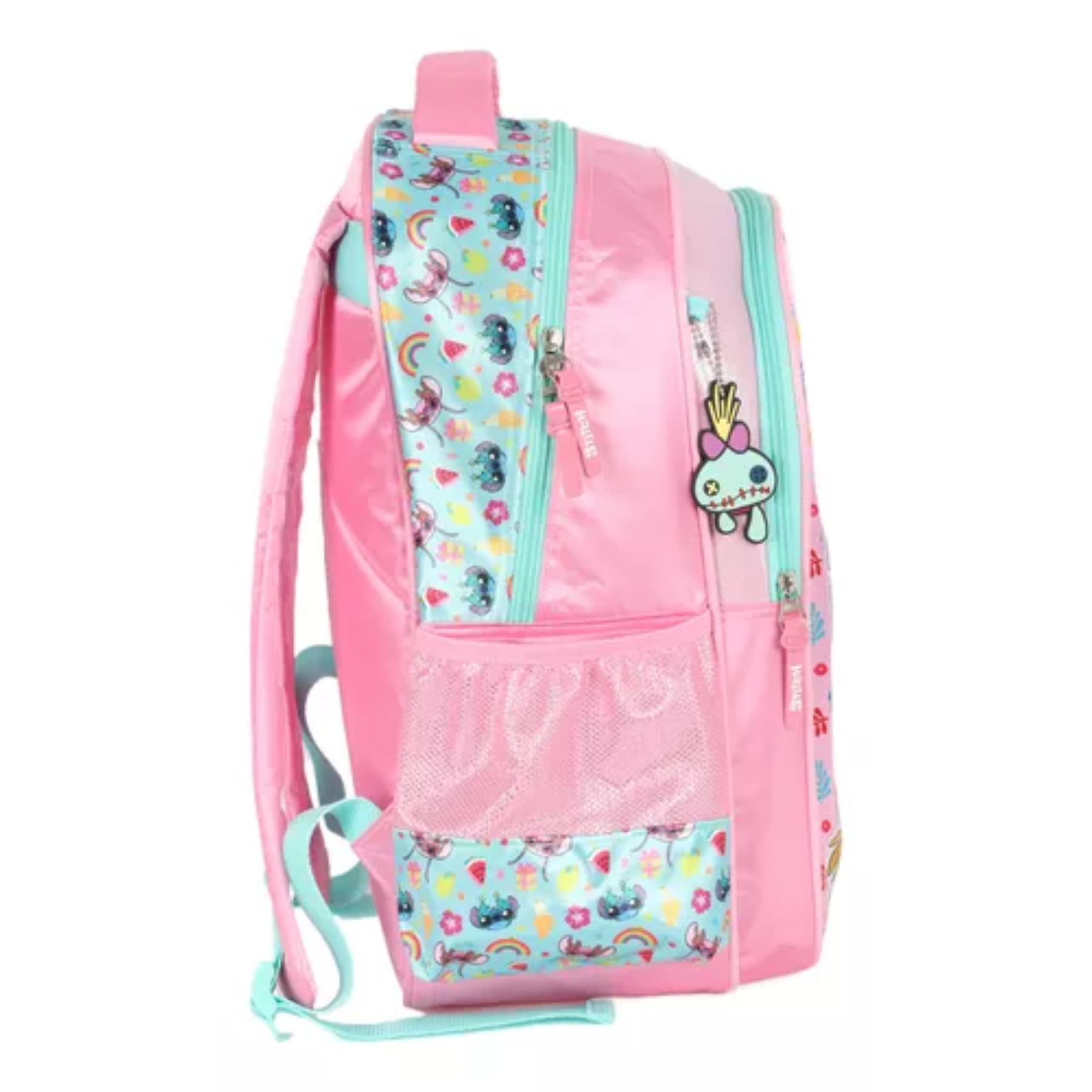 Mochila P/ Costas Rosa Stitch 41551Sc