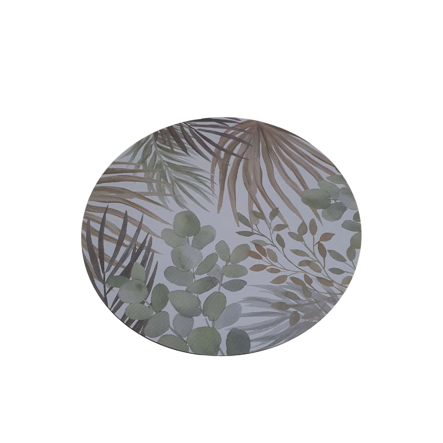 Lugar Americano Em Mdf Floral Bg/Vd Au008...