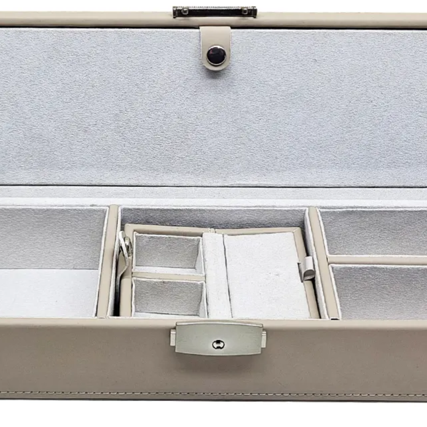 Porta Joias Madeira/Teci 28X10X8Cm Th0056...