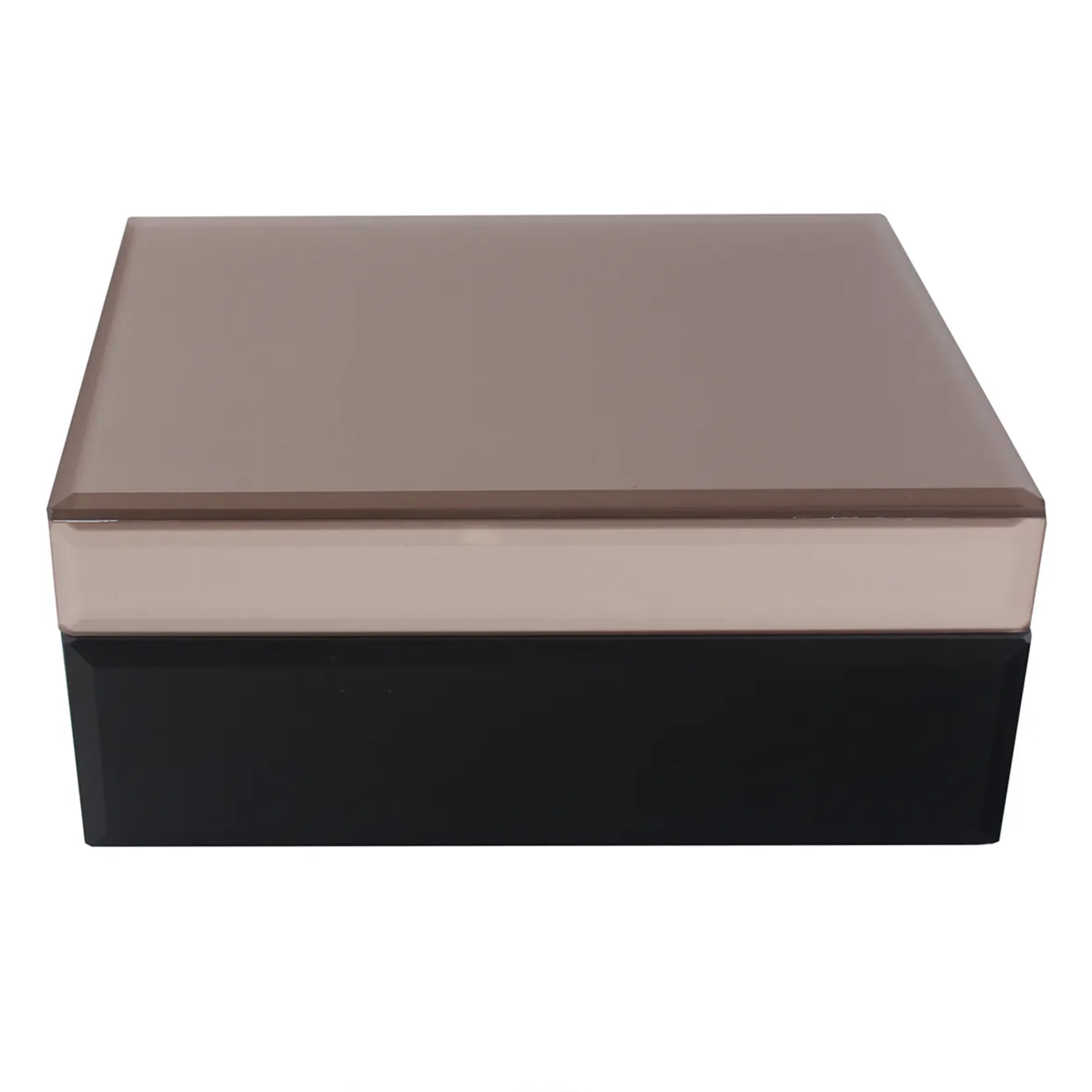 Porta Joias Madeira/Vidro Nude/PT Ai0025 Btc