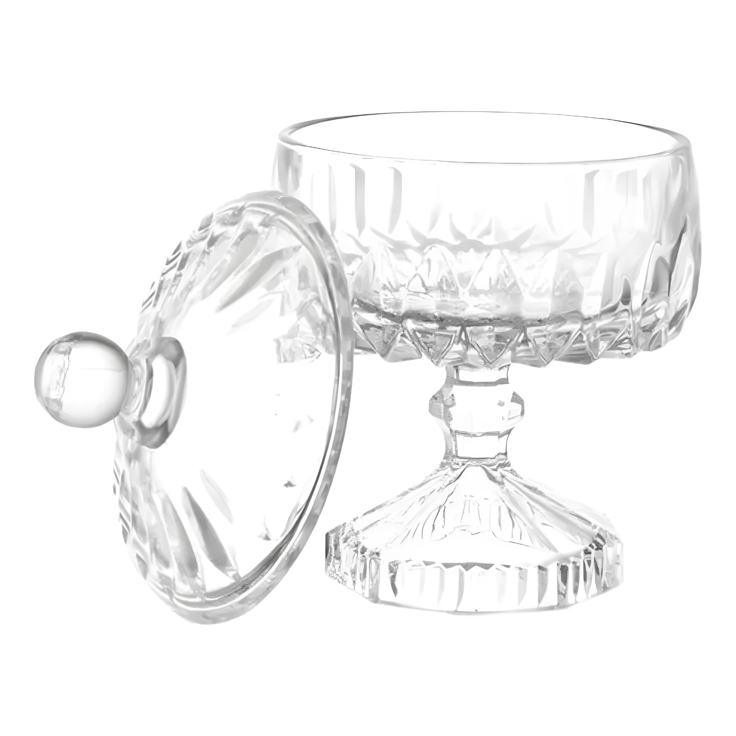 Potiche Cristal Louise C/Pé 14X23Cm 35201...