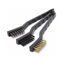 Jogo Mini Escova De Aco 3Pc Starfer