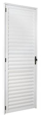 F - PORTA VENEZIANA ALUM BR 210X80 DIR ES...
