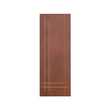 Porta Frisada Mogno 06 210X80 Clm