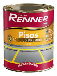 Tinta Piso Preto Fosco 18L Renner