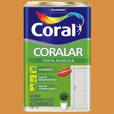 Tinta Acril Coralar Mangaba 18L Coral 