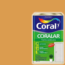 Tinta Acril Coralar Mangaba 18L Coral 