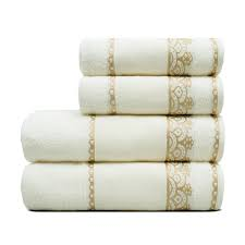 Toalha Rosto Bordar Perola 50X70