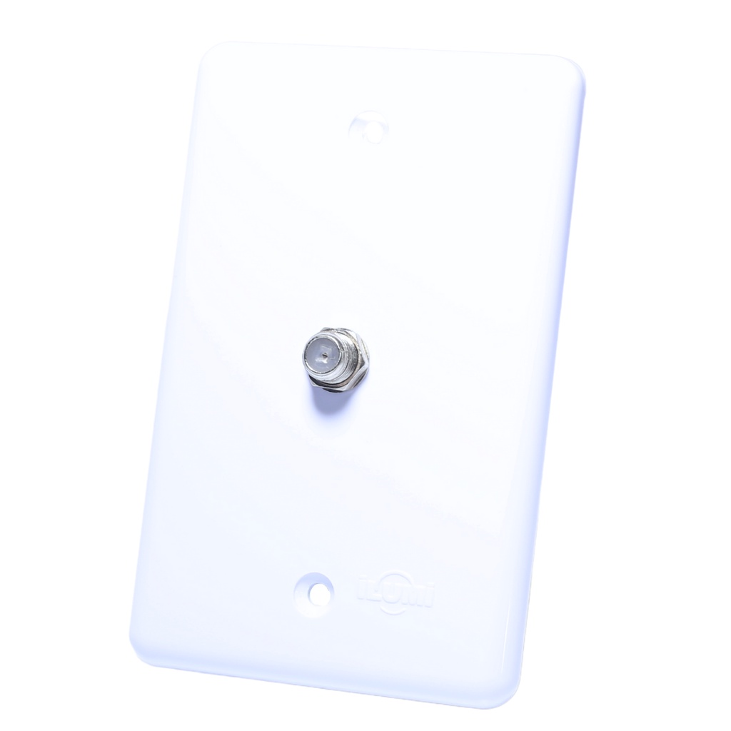 Placa 4X2 C/ Conector De Antena Stylus Ilumi