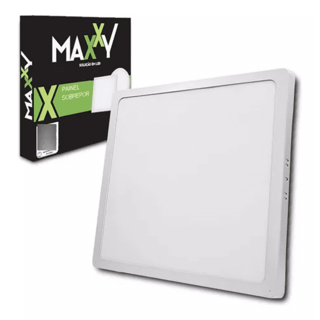 Painel Led 24W Sob Quad 3000K BR Maxxy