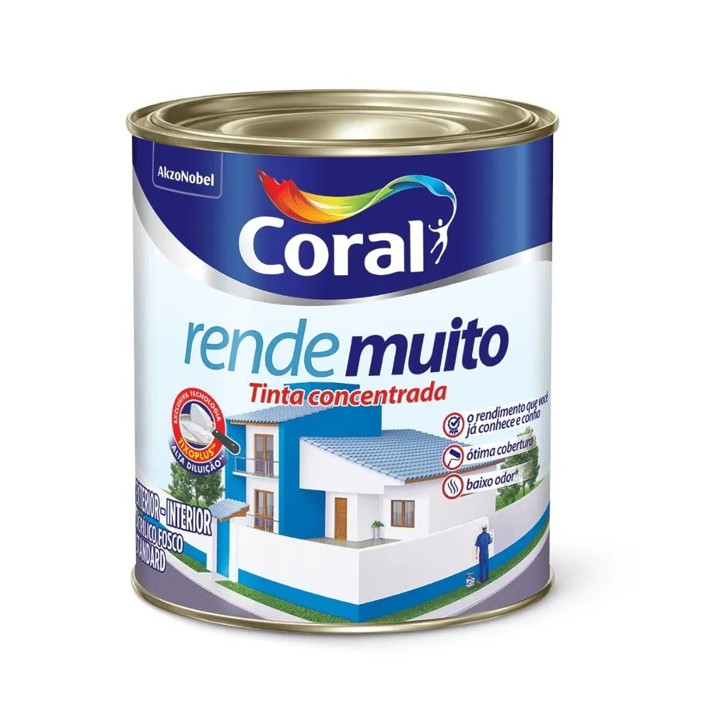 Tinta Rende Muito Gelo 900Ml Coral