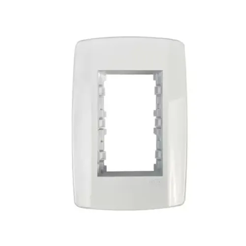 Placa 4X2 3 Posto C/Sup Slim Ilumi