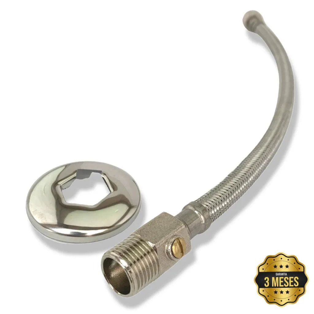Engate Flex Inox C/ Registro Esf 040Cm Japi