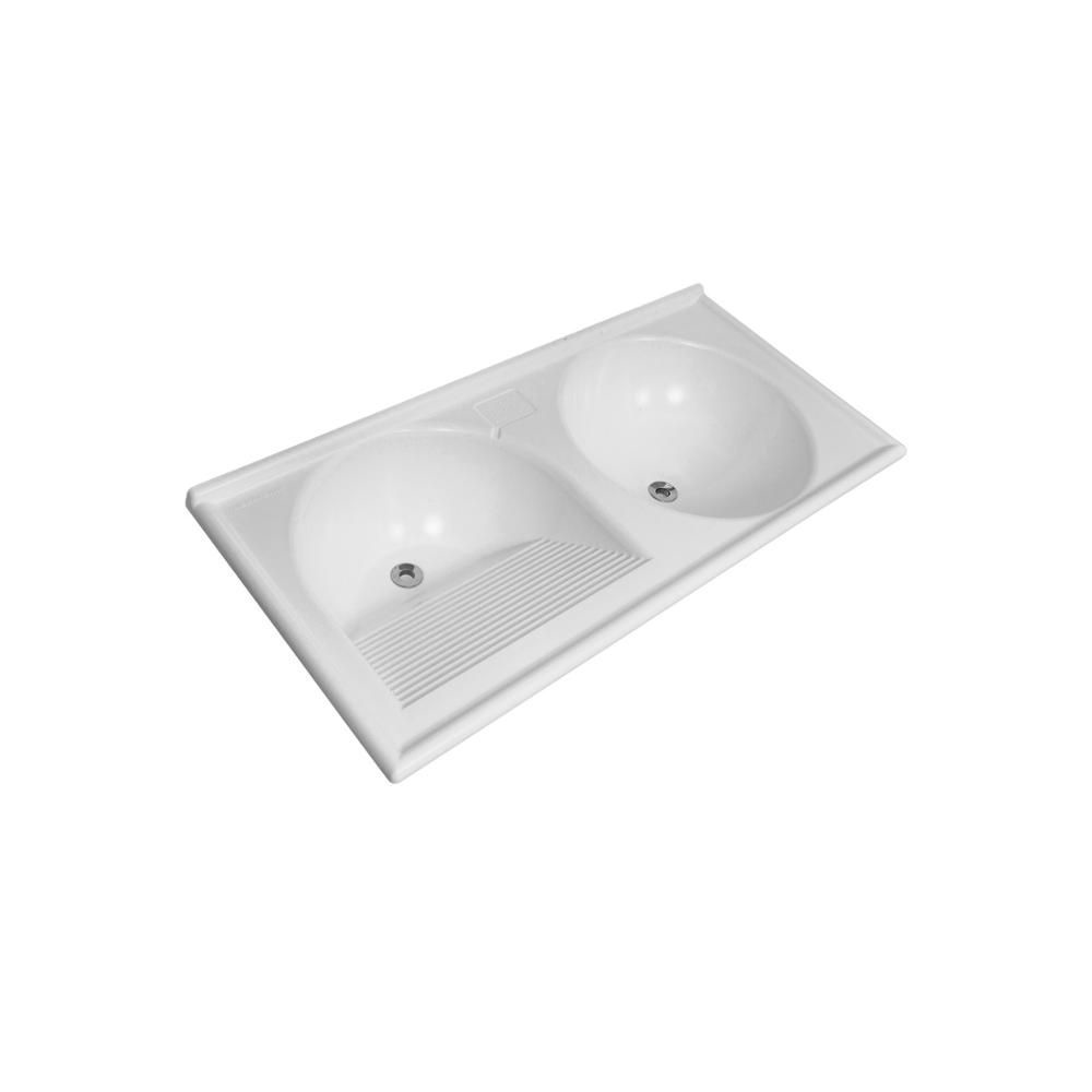 Tanque Sint Duplo 103X55Cm BR Duralevi