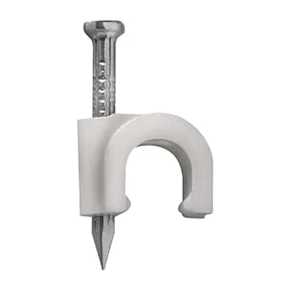 Fixa Fio Coaxial 7mm C/Prego C/100 Sfor