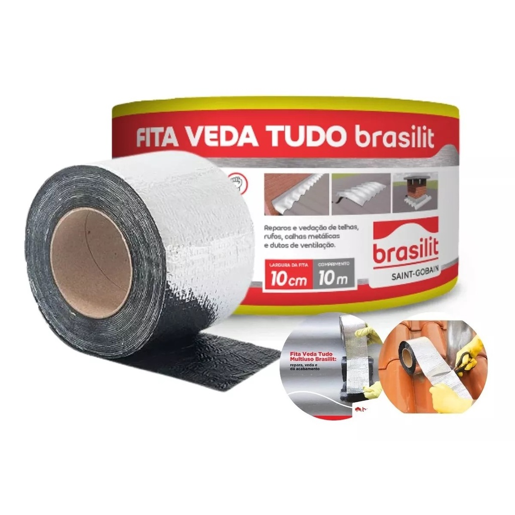 Manta Auto Aderente 10Cm BRasilit