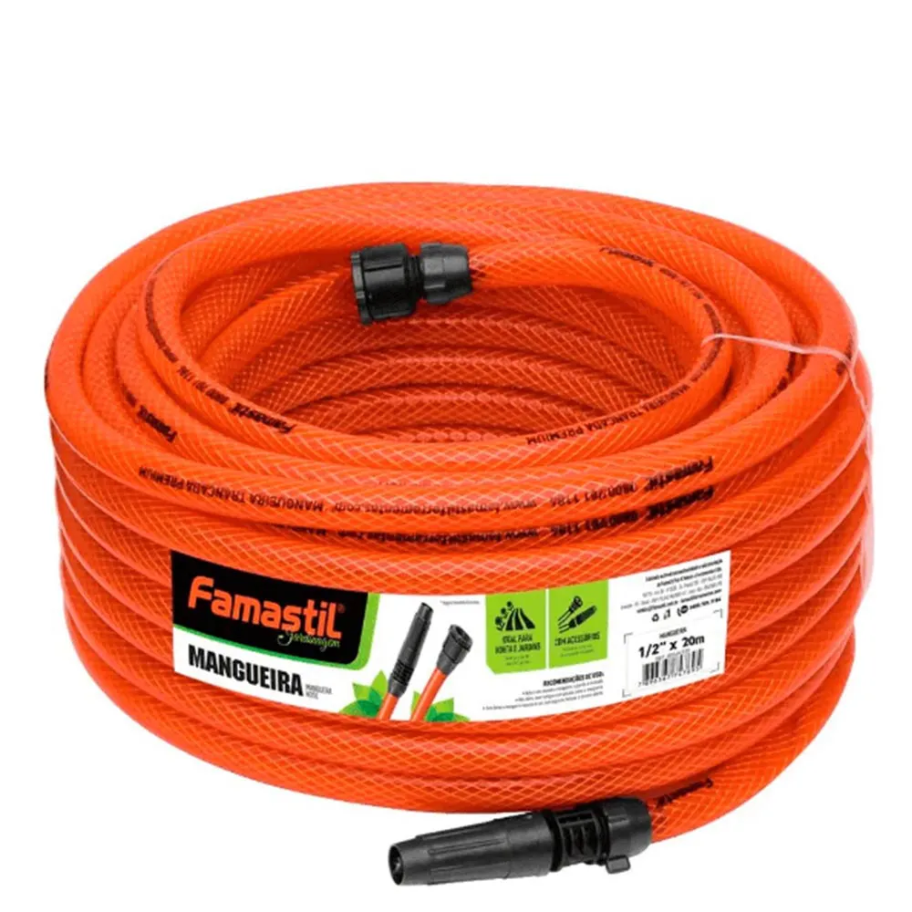Mangueira Superflex 3/4 Laranja Plasbohn