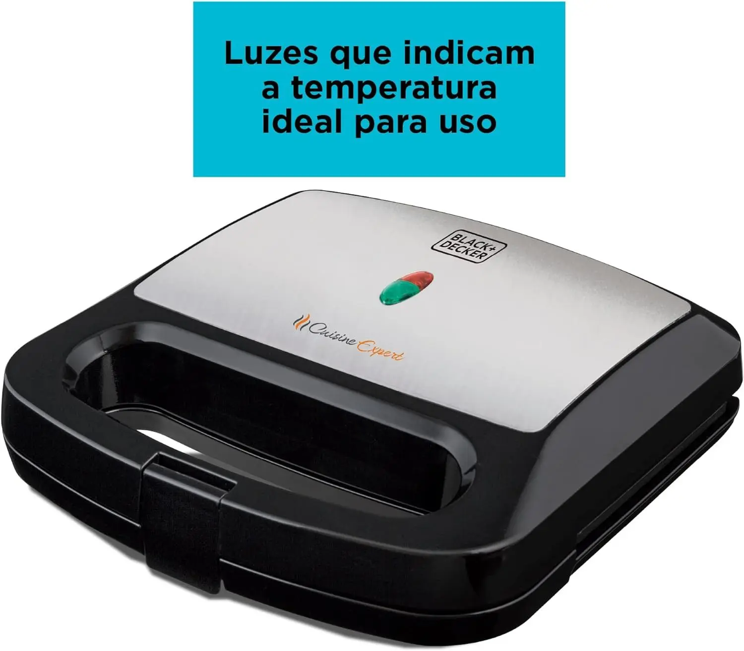 Sanduicheira Elet 750W 127V Sm800BR B&D