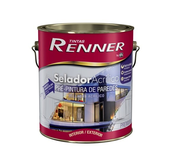 Selador Acril Prof 3,6L Renner