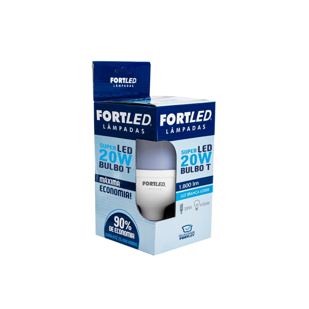 Lampada Super Led 20W Fortlev
