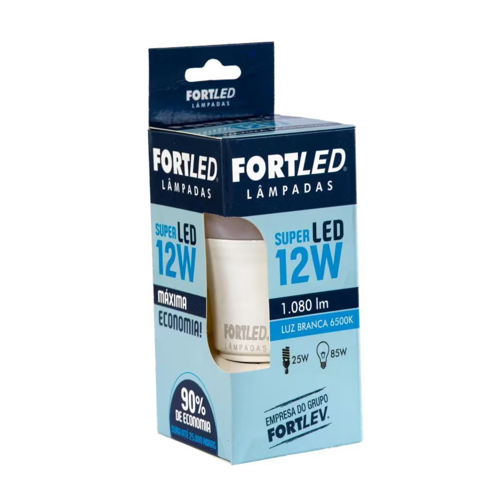 Lampada Super Led 12W Fortlev