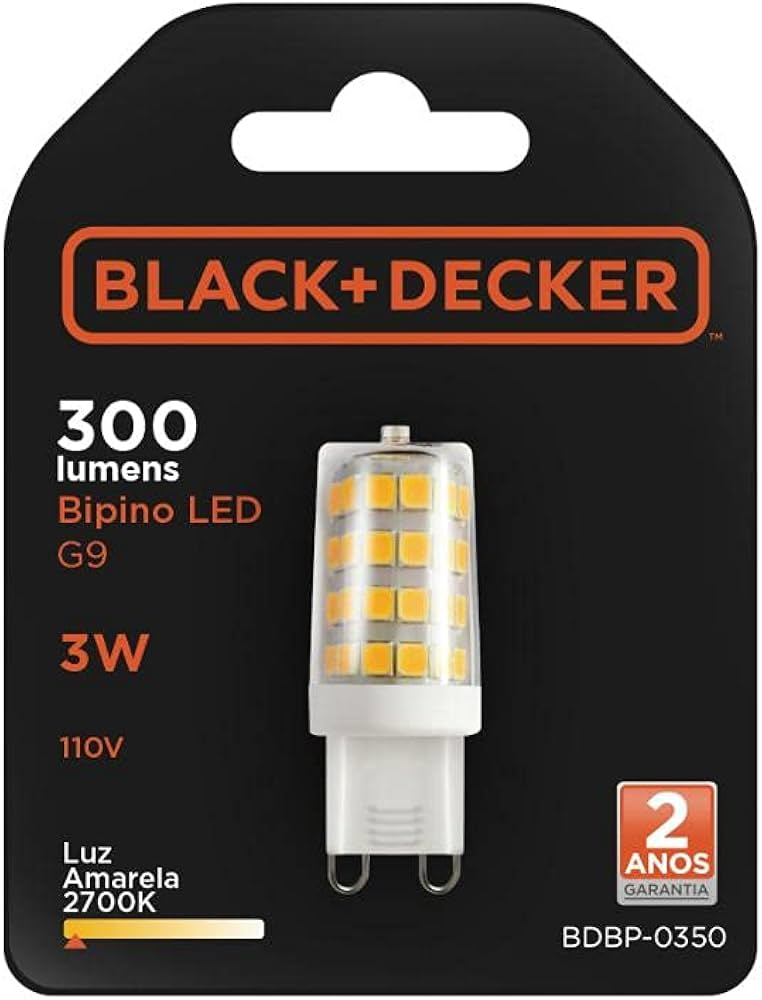 Lamp Led Bipino G9 3,5W 2400K B&D