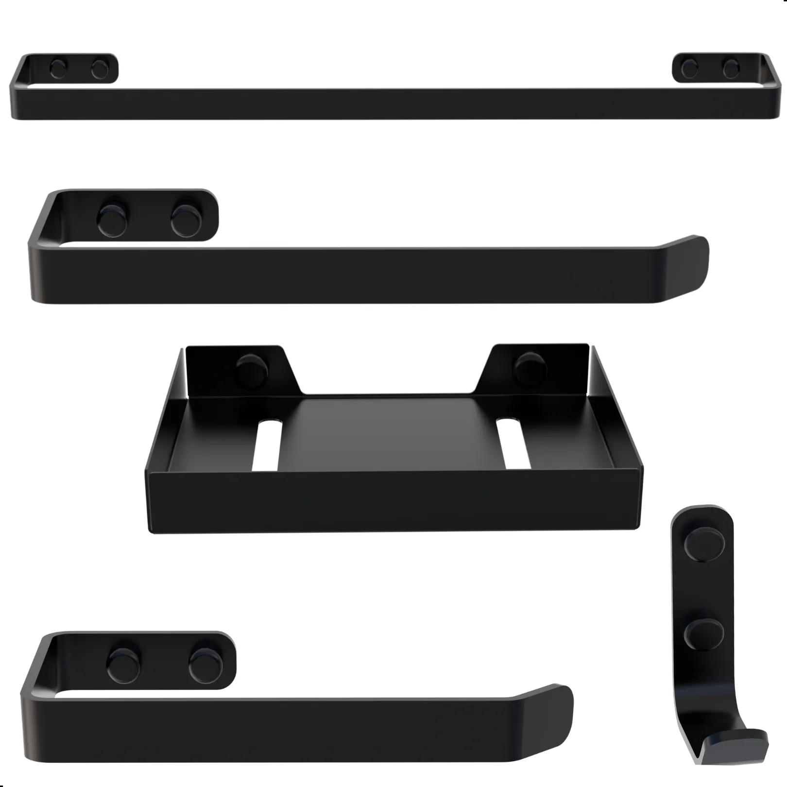 Kit Acess P/ Banheiro 05Pc Turim Plus PT ...