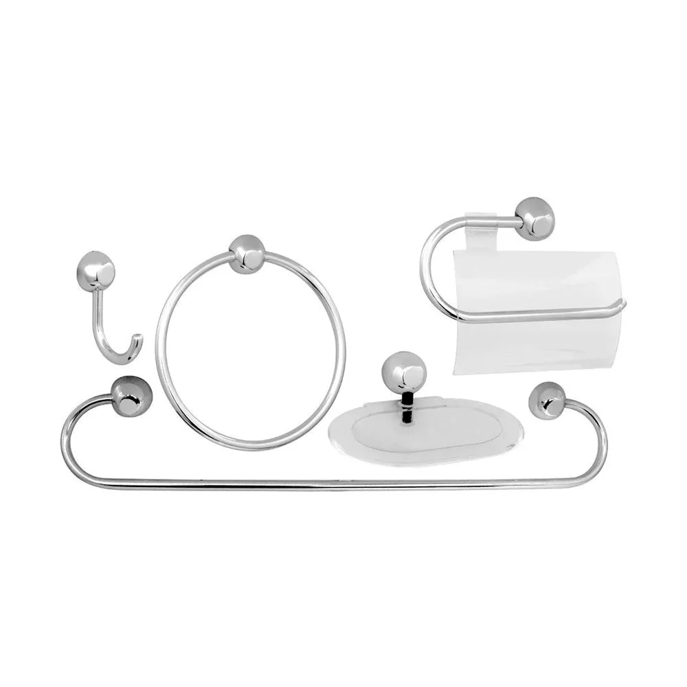 Kit Acess P/ Banheiro 05Pc Turim Plus BR ...