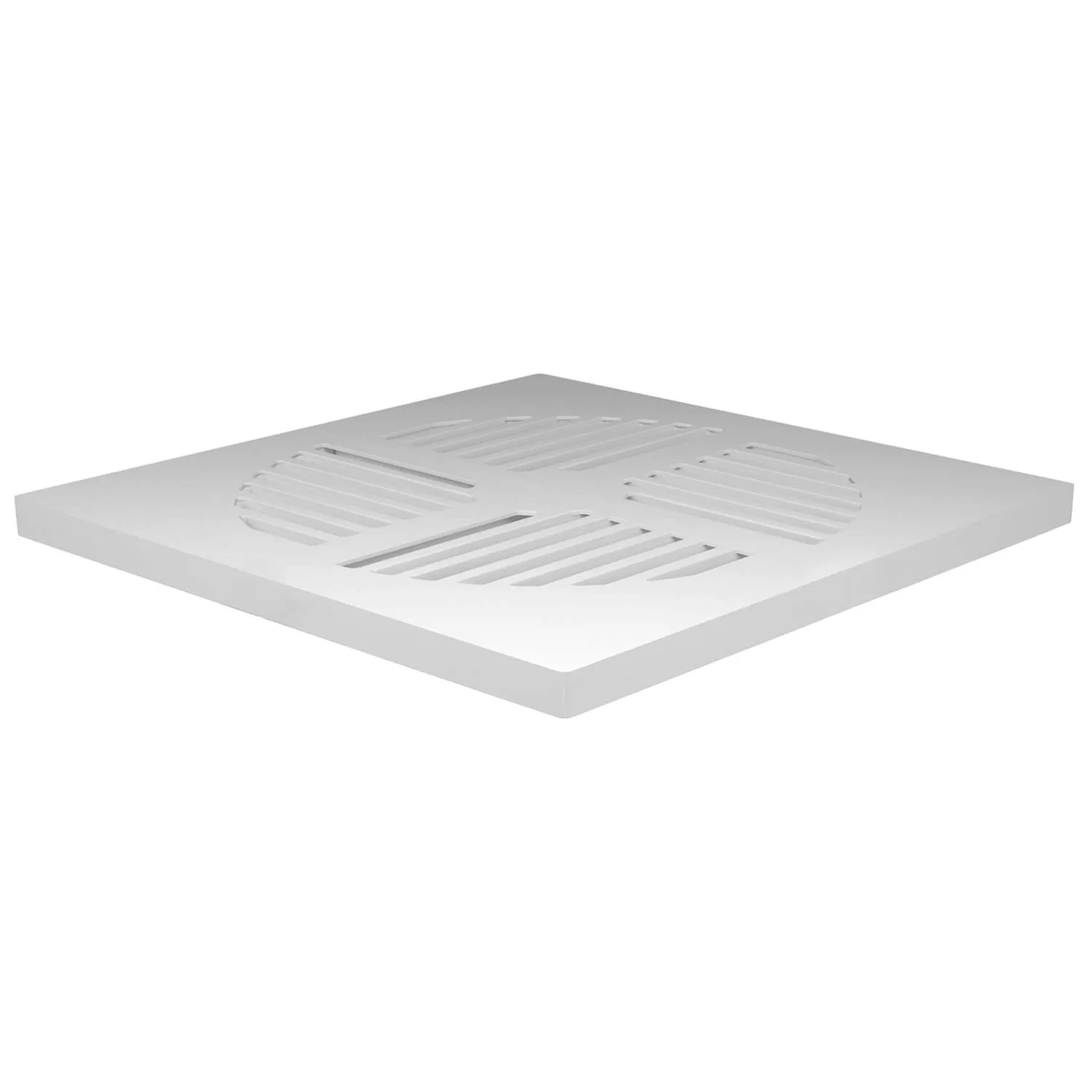 Grelha 100mm Quad Br Fortlev
