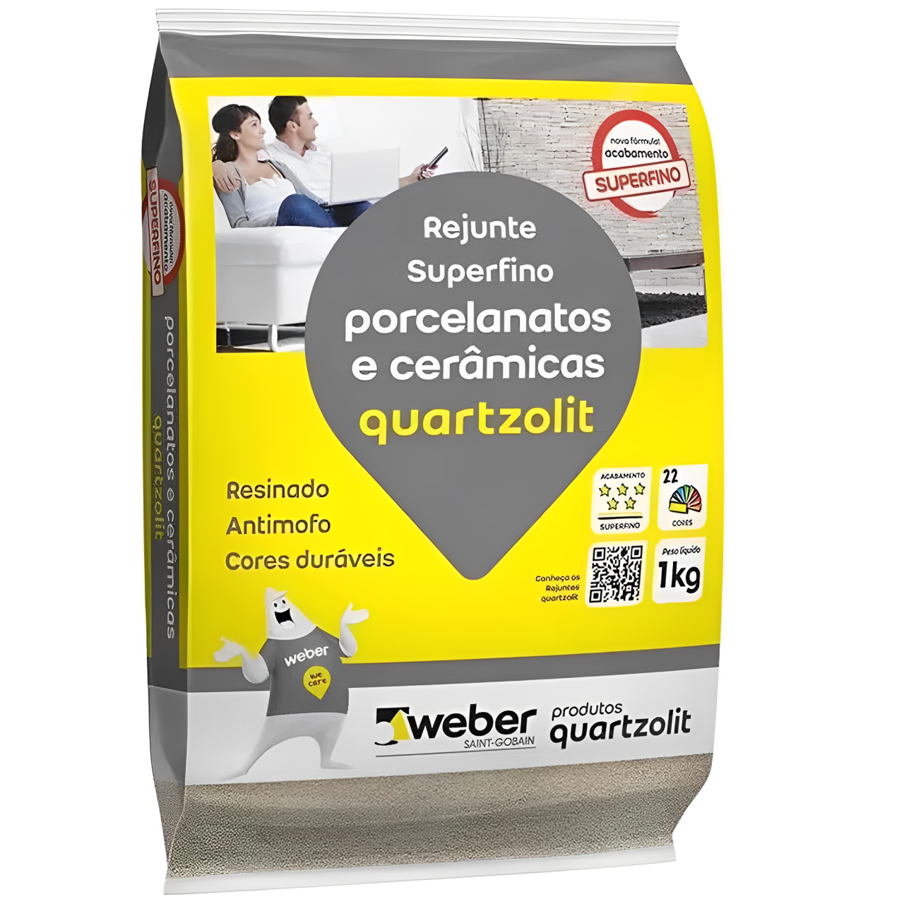 Rejunte Porc 1Kg Argila Quartzolit