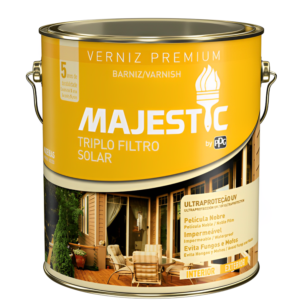 Verniz Triplo F Solar BR Natural 3,6L Renner