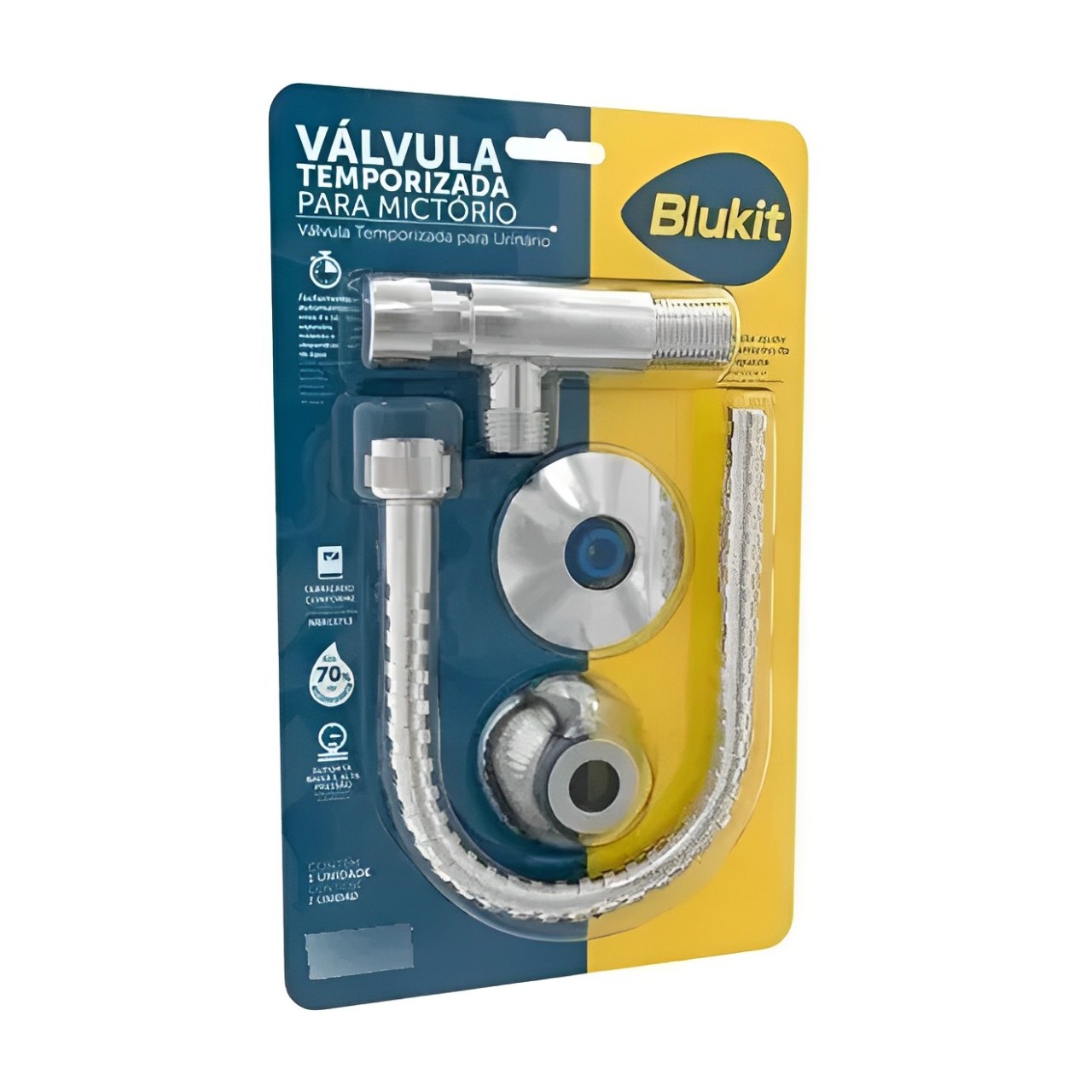 Valvula P/ Mictorio C/Can E Flex 30 Cm Cr...