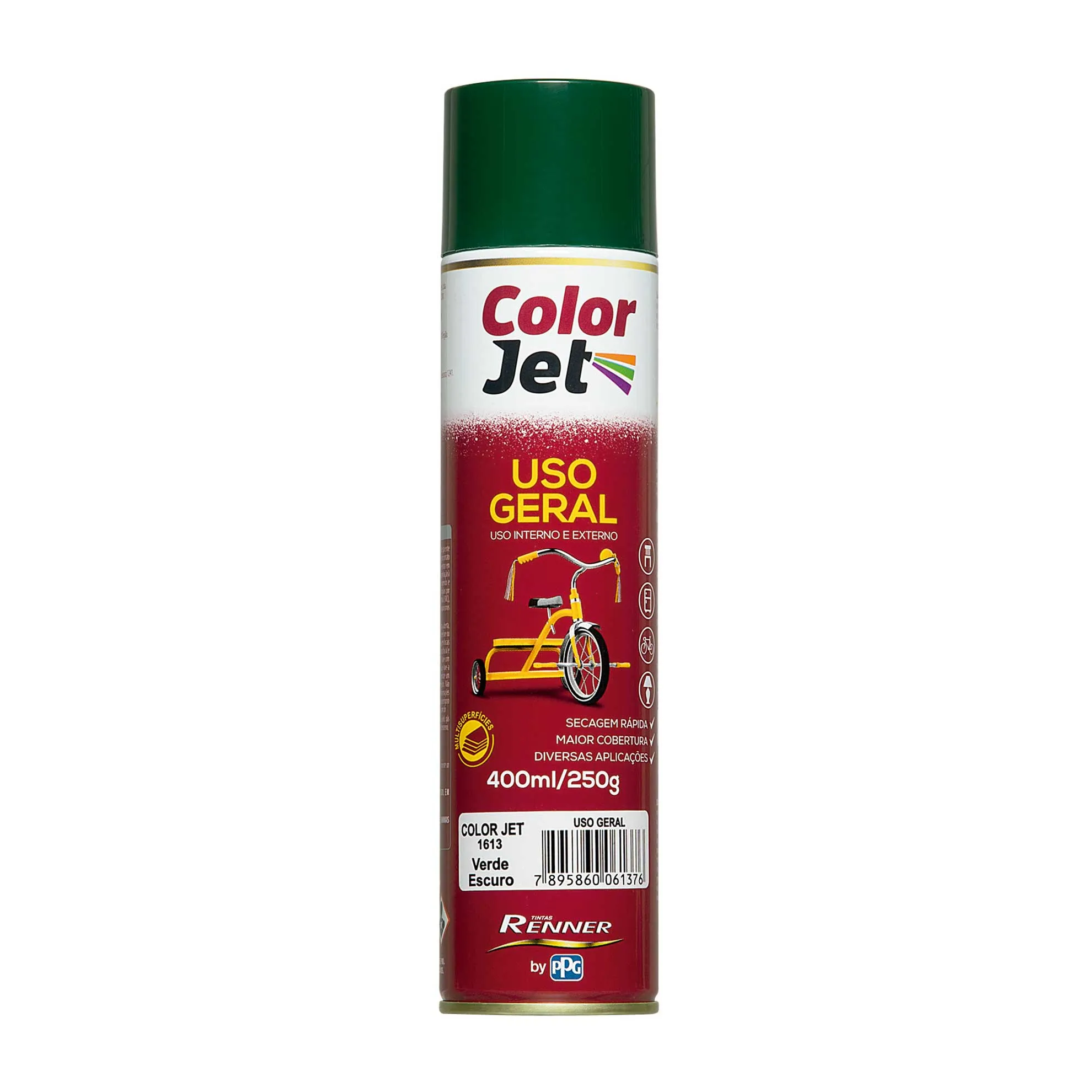 Tinta Spray Verde Escuro BR 400Ml Renner
