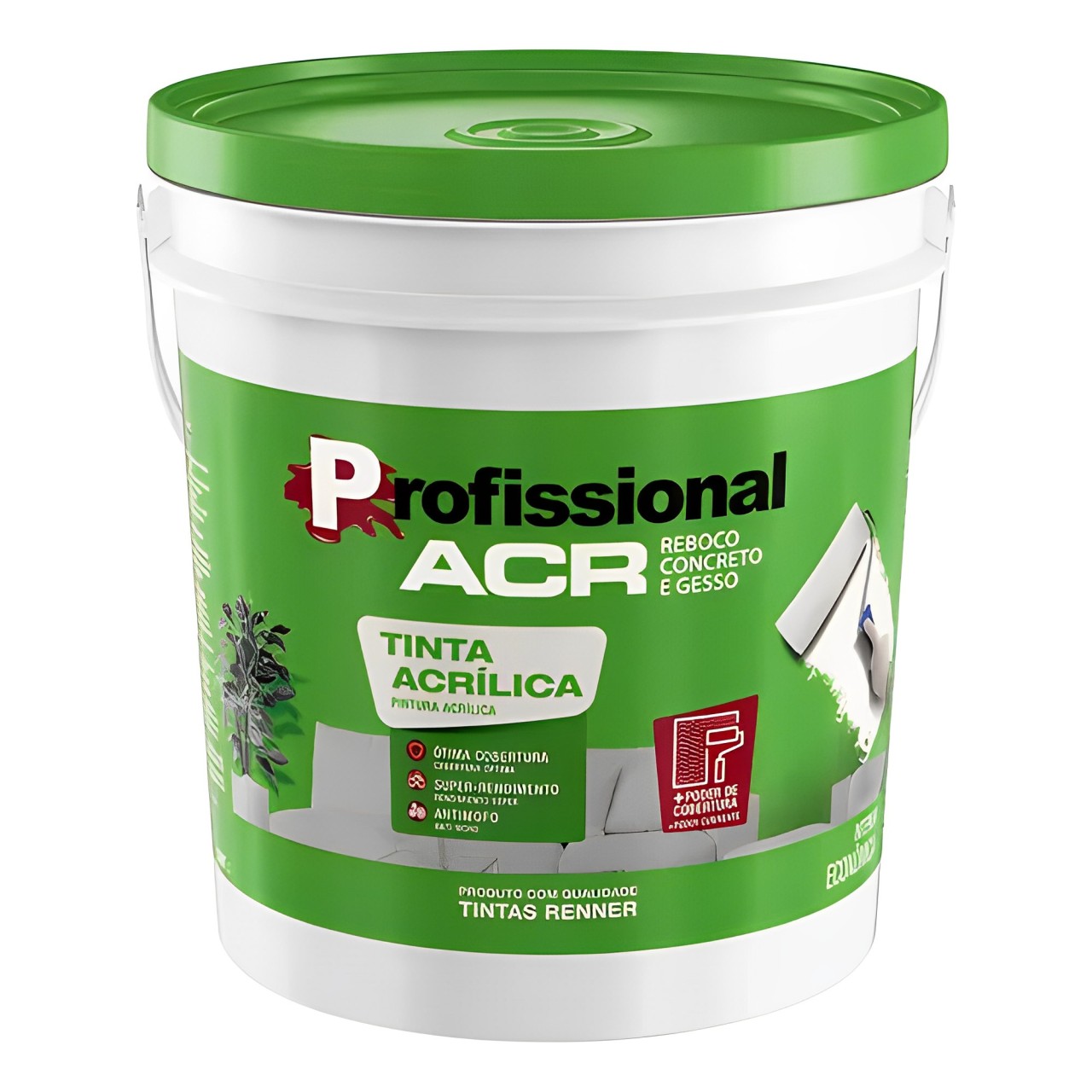Tinta Acril Prof Perola Fsc 18L Renner