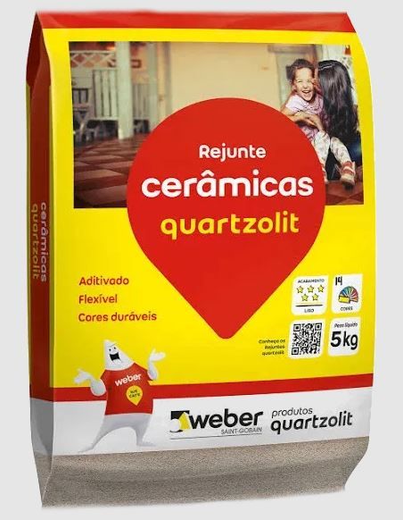 Rejunte Flex 5Kg Bege Quartzolit