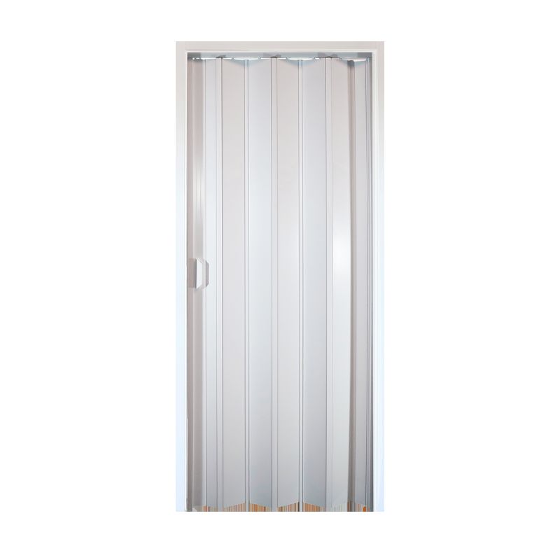 Porta Sanfonada Pvc 60Cm Branco Plasflex