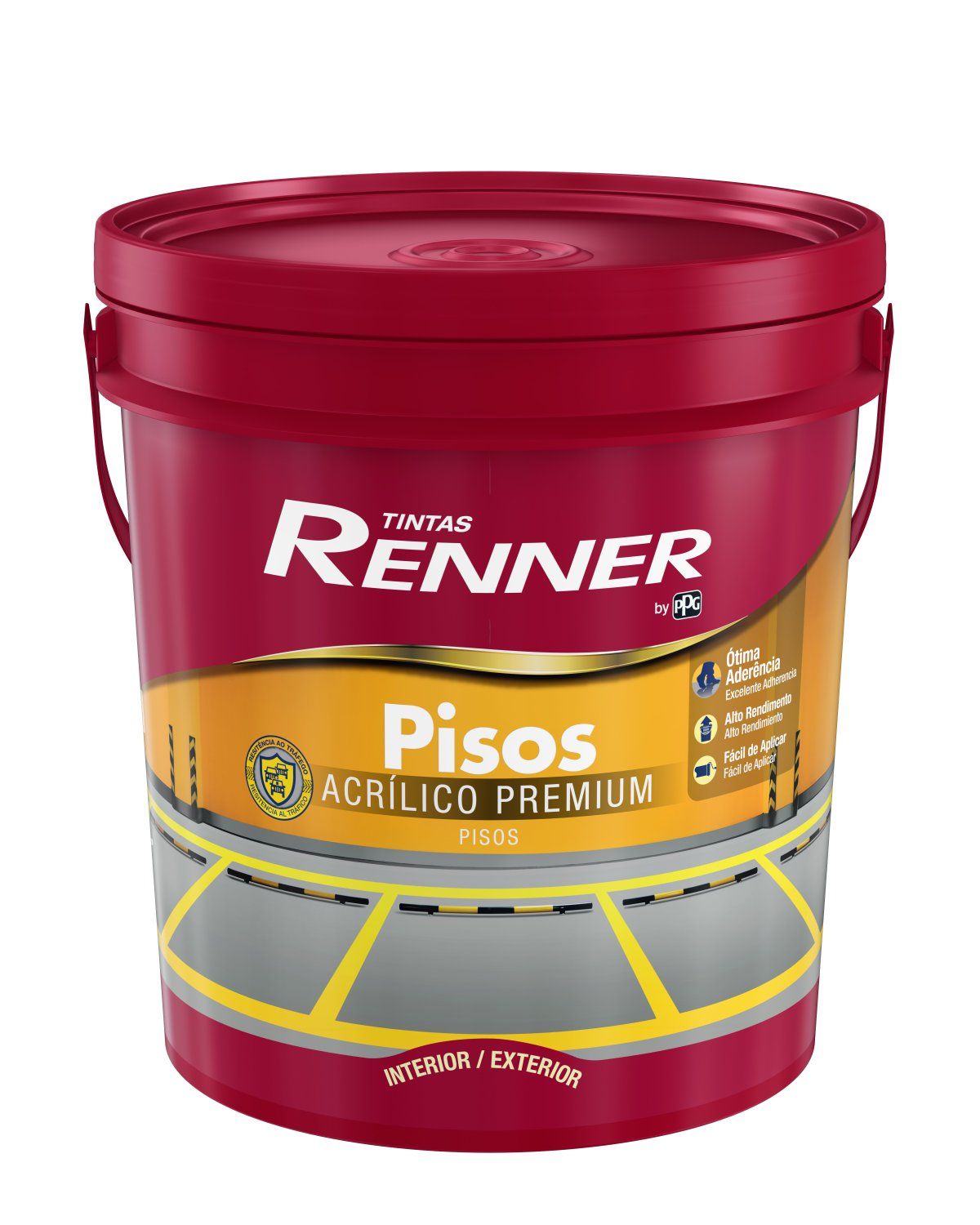 Tinta Piso Amarelo Demarcacao Fsc 18L Renner