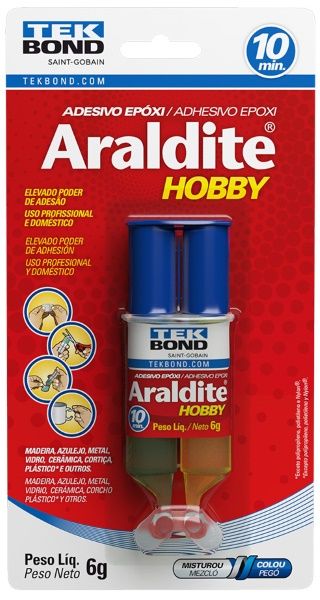 Araldite Hobby 10 Min 06Gr Blister Tekbond 