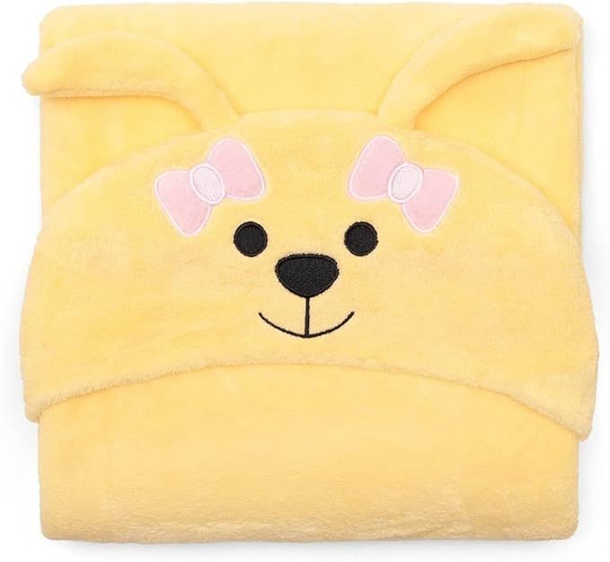 Manta MicrofiBRa Infantil 90X90 Capuz Sor...