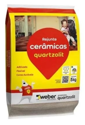 Rejunte Flex 5Kg Palha Quartzolit